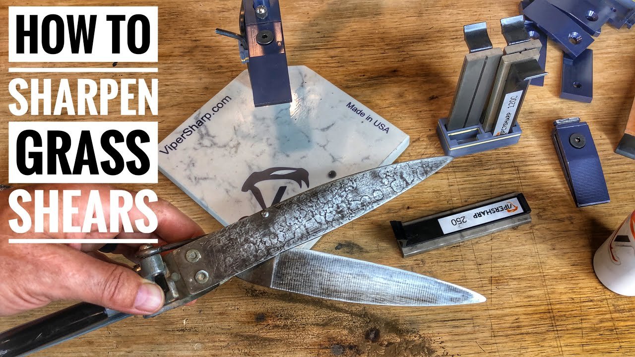 How to Sharpen Grass Shears