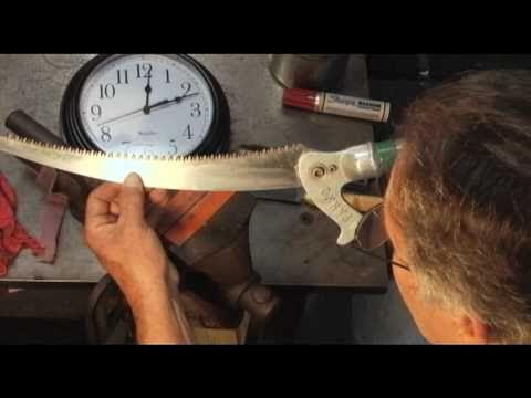 How to Sharpen Tree Pruners