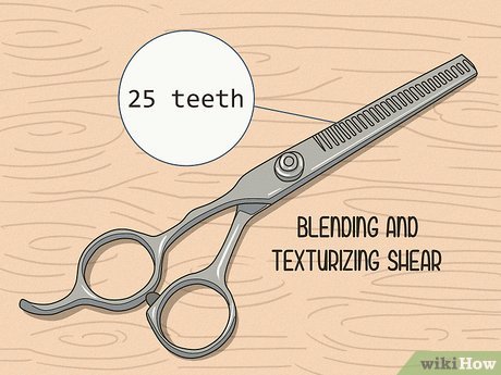 How to Use Thinning Shears