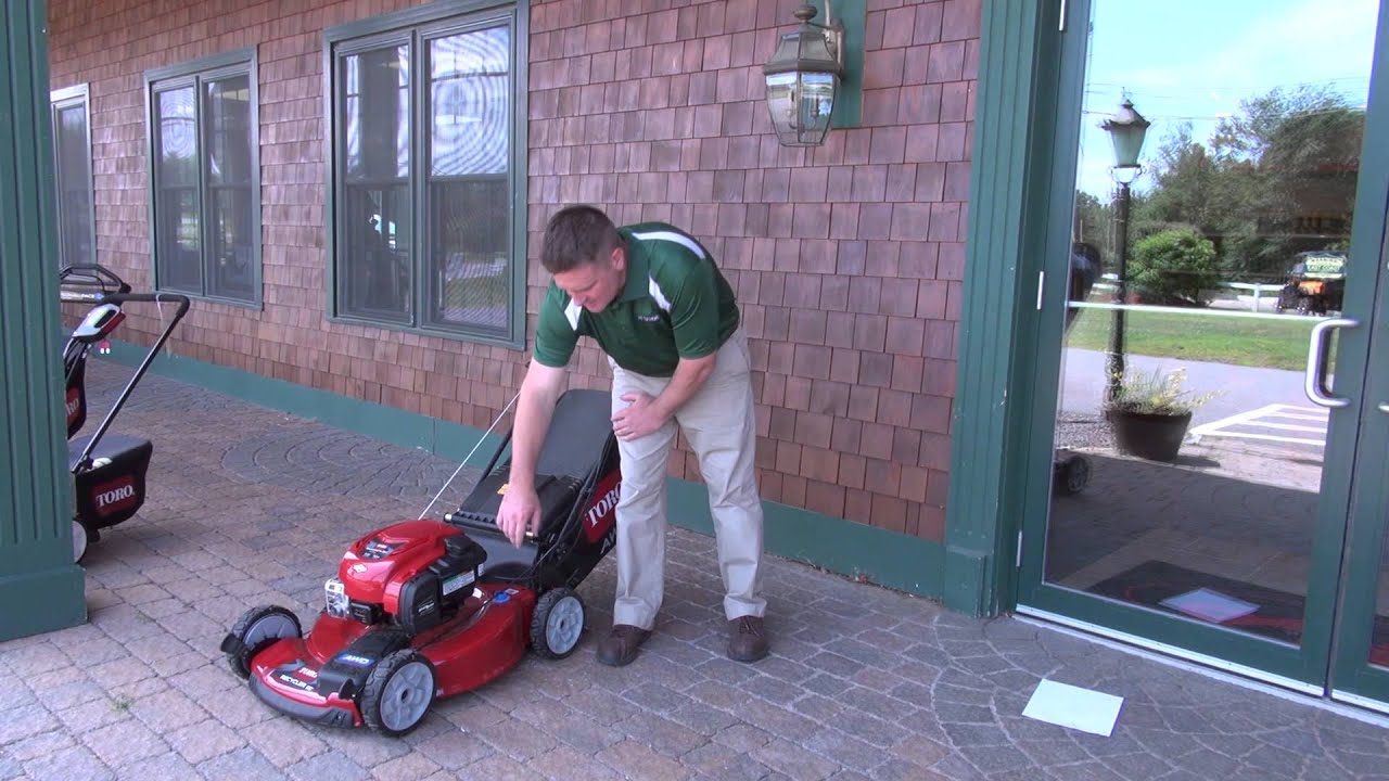 How Do You Start a Toro Lawn Mower