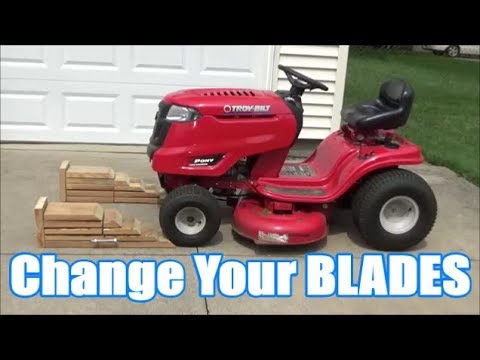 How to Replace Blade on Riding Lawn Mower