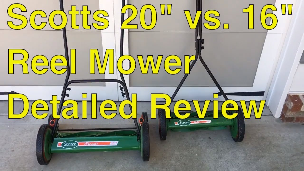 16 Inch Vs 20 Inch Lawn Mower
