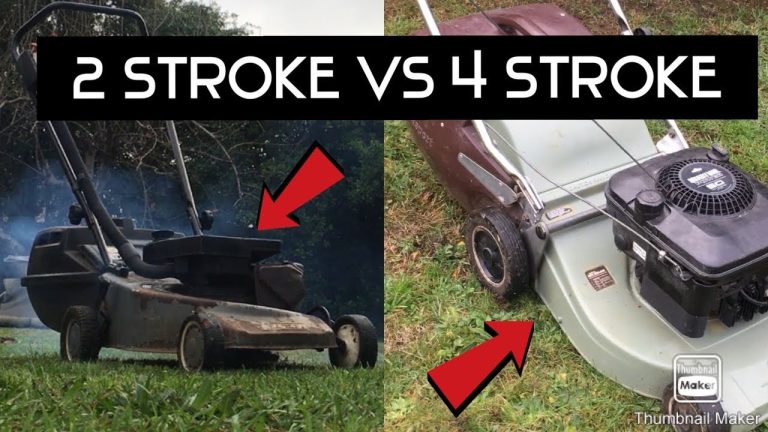 2 Stroke Vs 4 Stroke Lawn Mower
